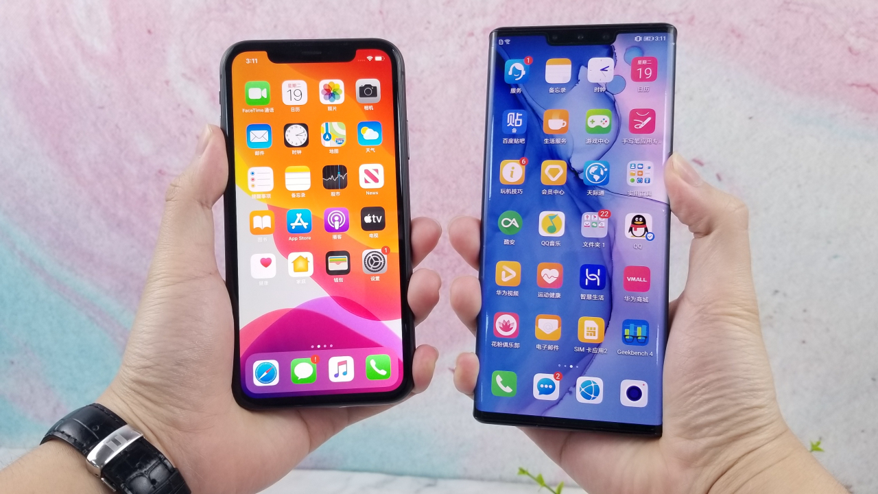 iPhone11对比Mate30P,讲真,苹果开始性价比了!